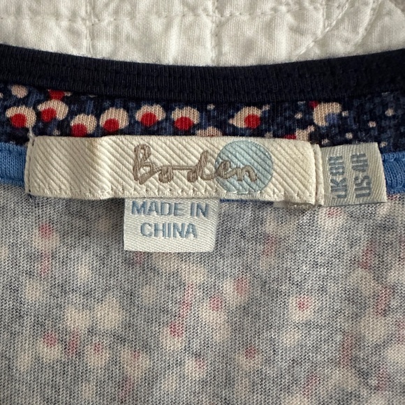 Boden Margot Cap Sleeve Casual Dress Scoop Neck Women’s 4 WH978 - Picture 4 of 10